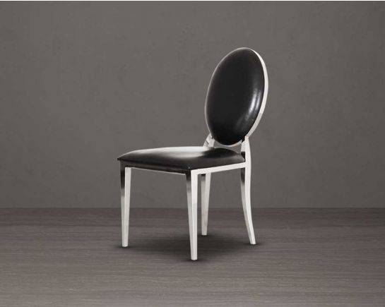 laton leatherette dining chair