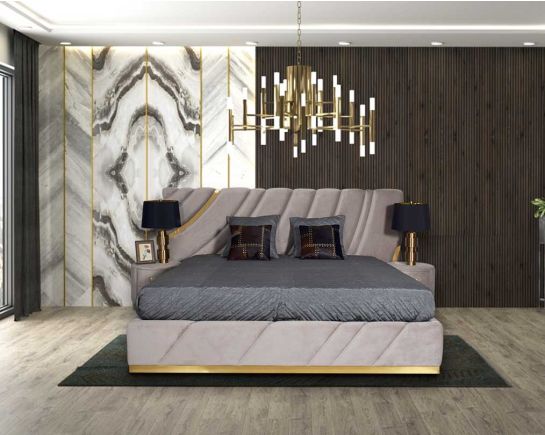 Arama King Bed Set With Storage