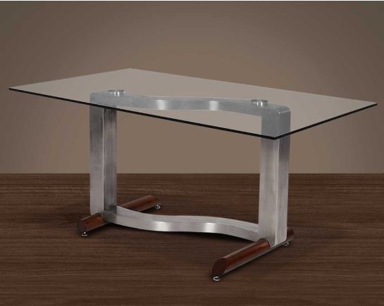 Rica 6 Seater Stainless Steel Dining Table