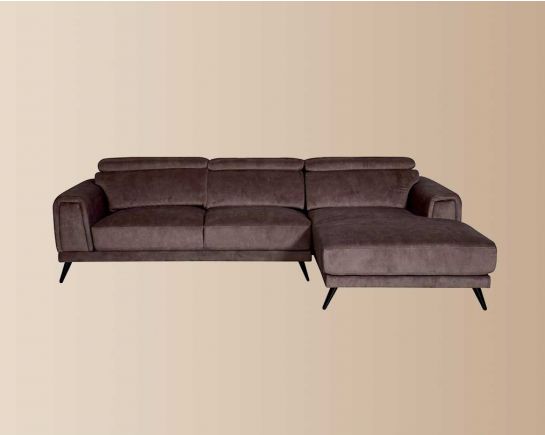 Alusia Fabric Sectional Sofa - Right Chaise