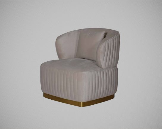 Adoria Single Seater Fabric Sofa 