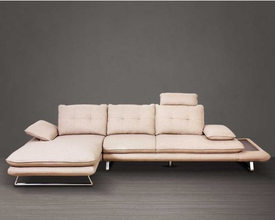 Litera Fabric Sectional Sofa - Left Chaise