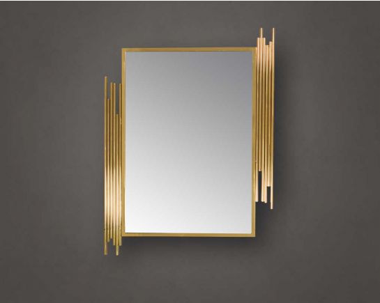 Aurelio Gold Wall Mirror
