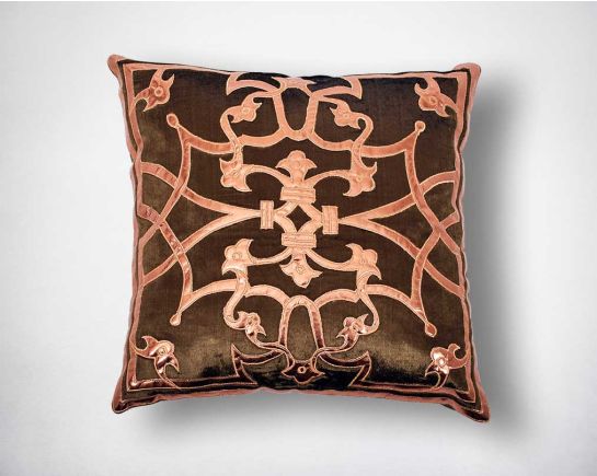 Dahab Embroidered Cushion Cover 026 With Filler