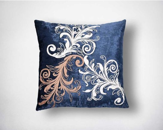Dahab Embroidered Cushion Cover 14 With Filler