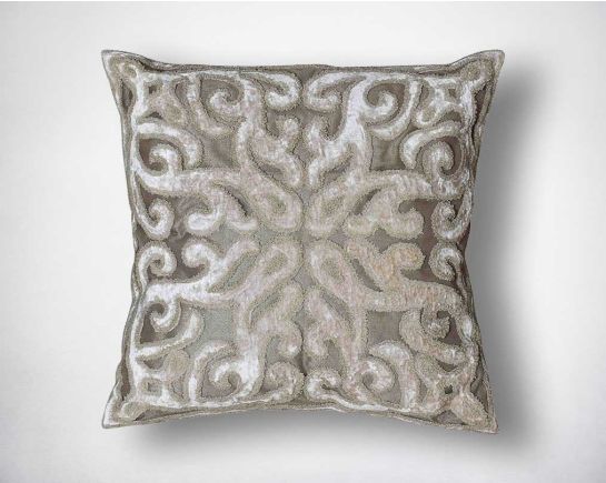 Dahab Embroidered Cushion Cover 032 With Filler