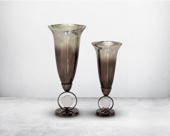 Luca Decorative Glass Vase