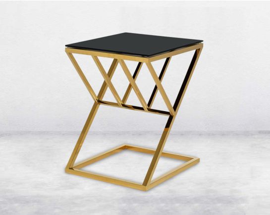 Rey Gold End Table