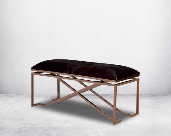 Ginessa Rose Gold Double Bench