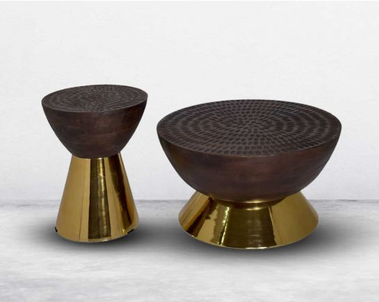 Ines Coffee & End Table Set