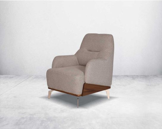 Lavin Single Seater Fabric Sofa