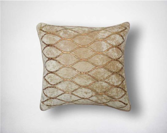 Dahab Embroidered Cushion Cover 45 With Filler