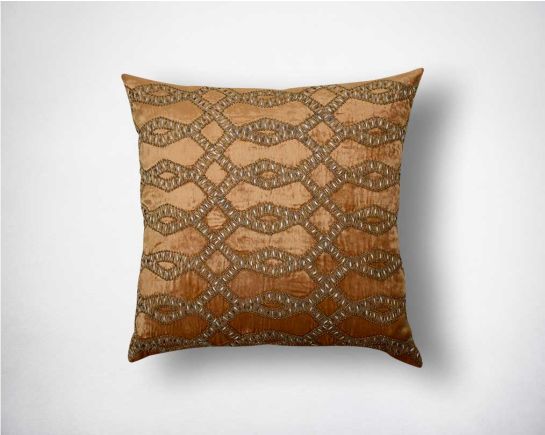 Dahab Embroidered Cushion Cover 49 With Filler