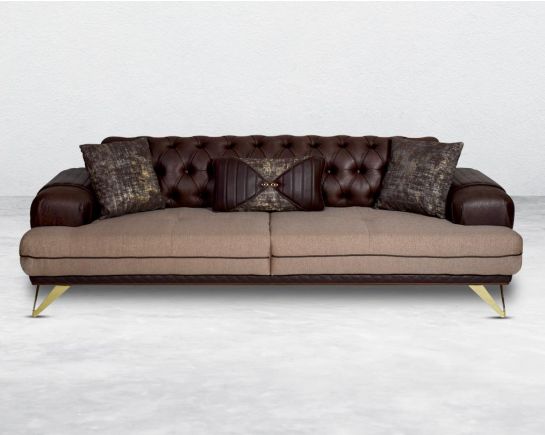 Atolye 3 Seater Fabric Sofa