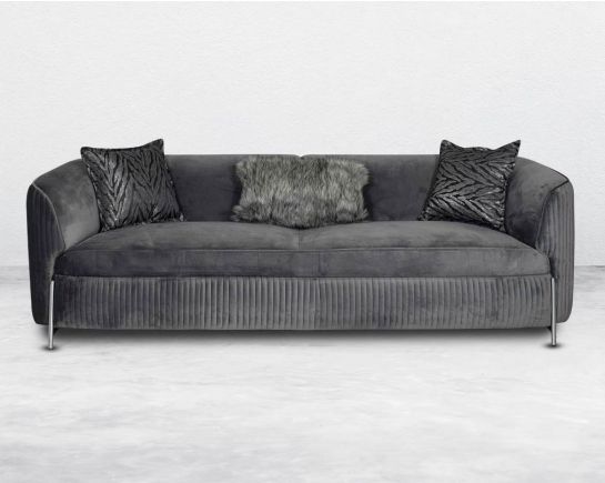 Elmas Fabric 3 Seater Sofa