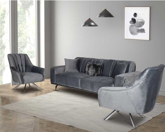 Taksim Fabric Sofa Set (European Collection)