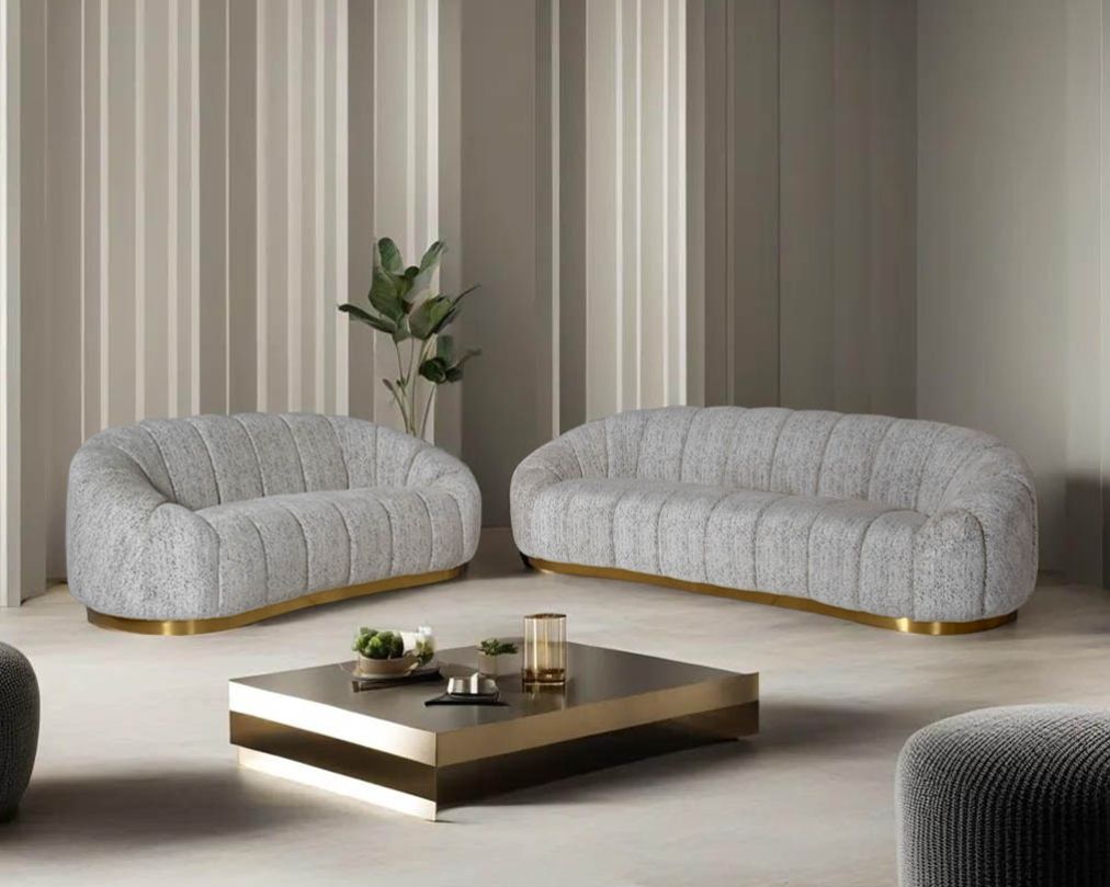 Yolanda Fabric Sofa Set