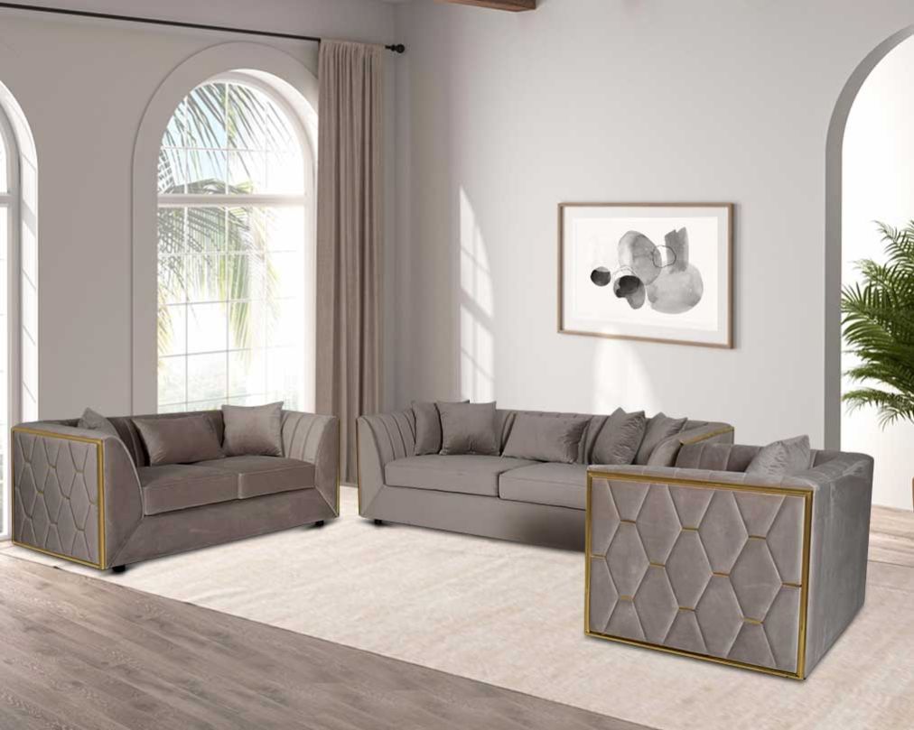 Sevilla Fabric Sofa Set