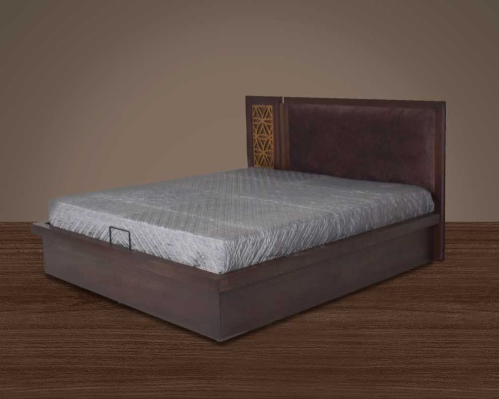 Abad King Size Bed With Storage                                      