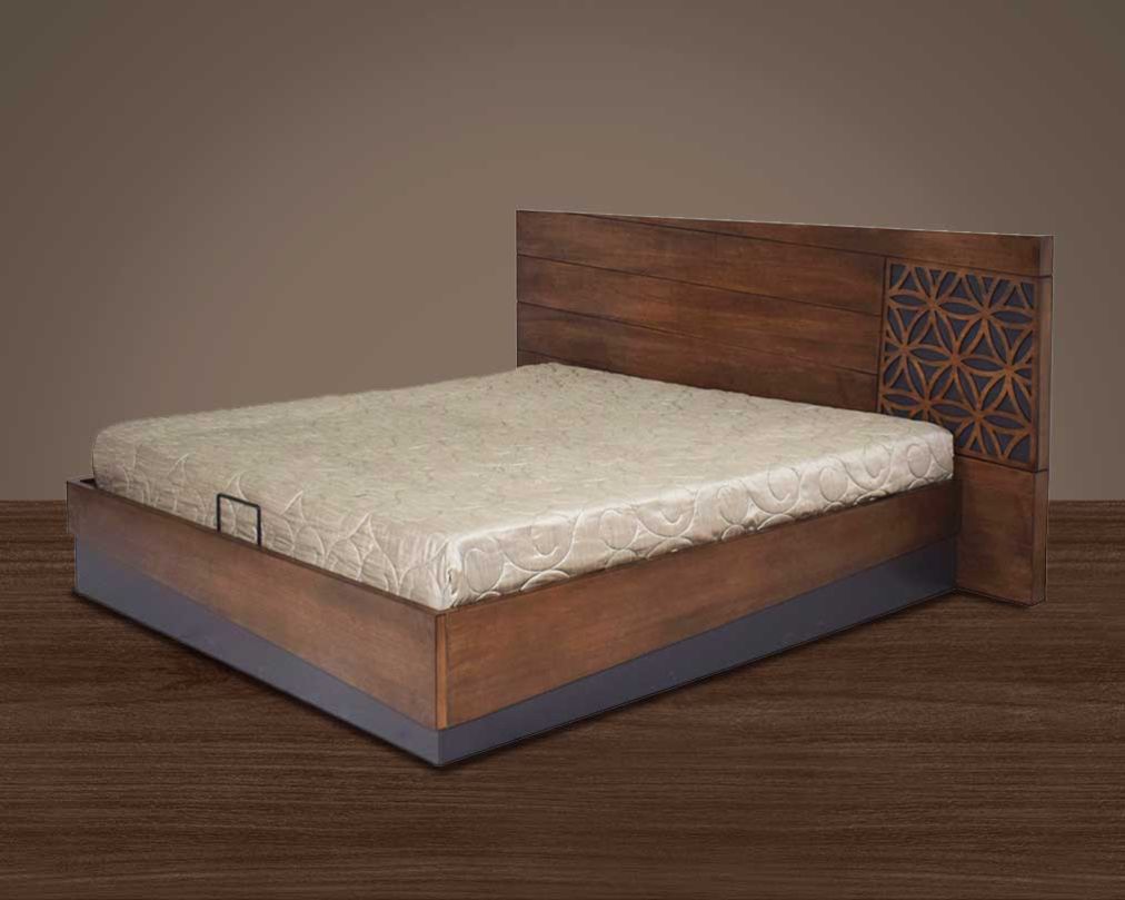 Charice King Size Bed With Storage