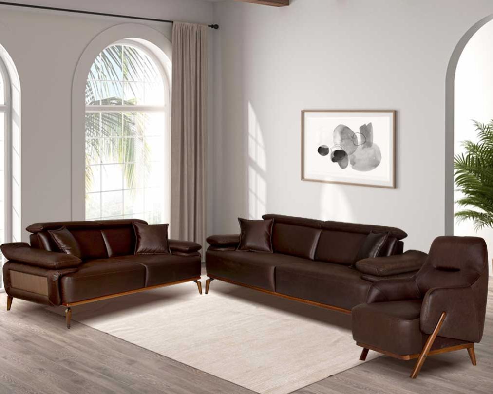 Marcelo Fabric Sofa Set