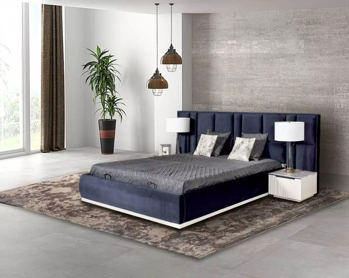 Imelda King Bed Set With Storage Stylish Functional Bedroom