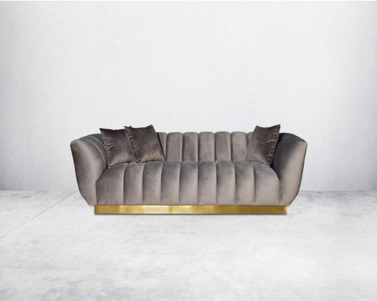 Grada 3 Seater Fabric Sofa