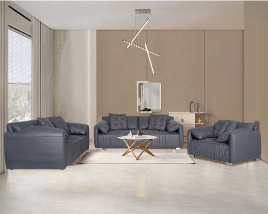 Lucero Fabric Sofa Set