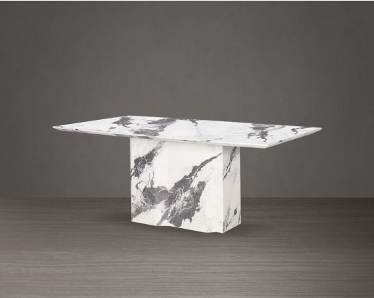 Incencio 6 Seater Marble Dining Table