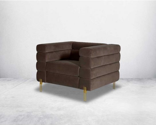 Atara Single Seater Fabric Sofa 
