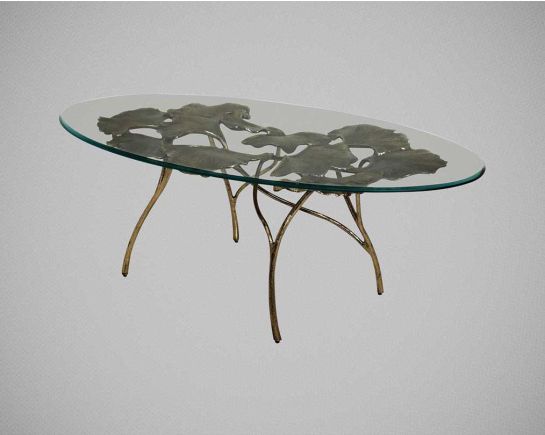 its alluring design makes it stand out from the rest of the collection in your living room.