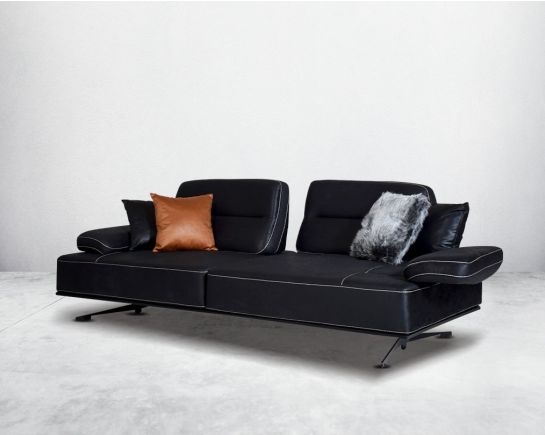 3 Seater Fabric Sofa with 3 cushions