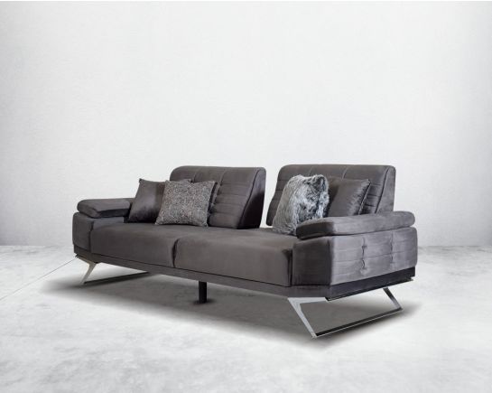 Carmen 3 Seater Fabric Sofa