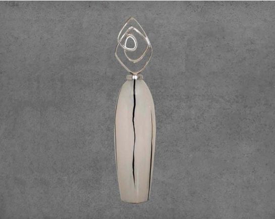 Decorative Glass Bottle - Large