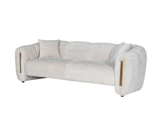 Bricia 3 Seater Fabric Sofa