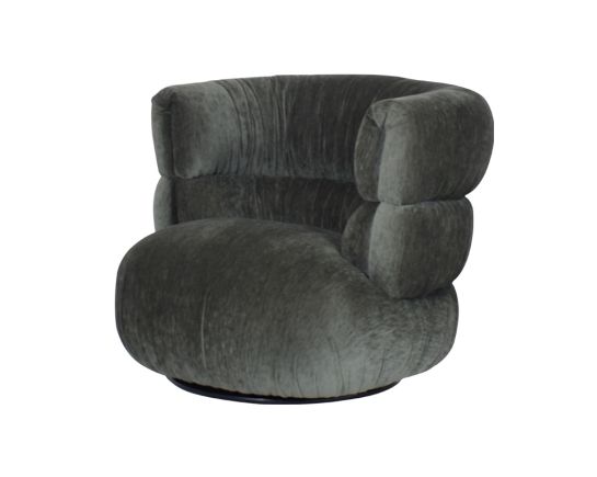 Odelia Single Seater Fabric Sofa