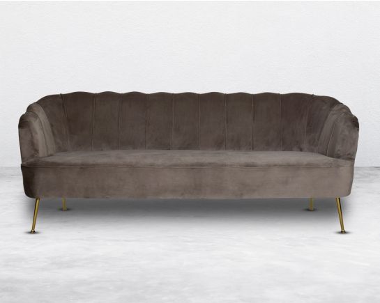 Perla 3 Seater Fabric Sofa