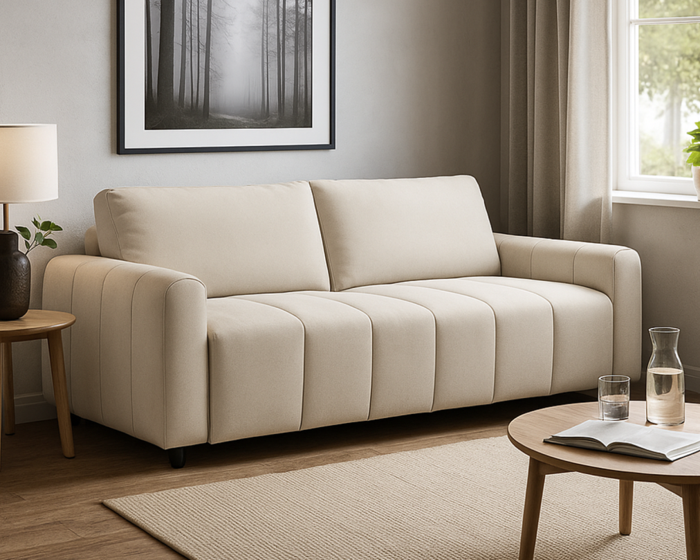 Edorta Fabric Sofa Cum Bed
