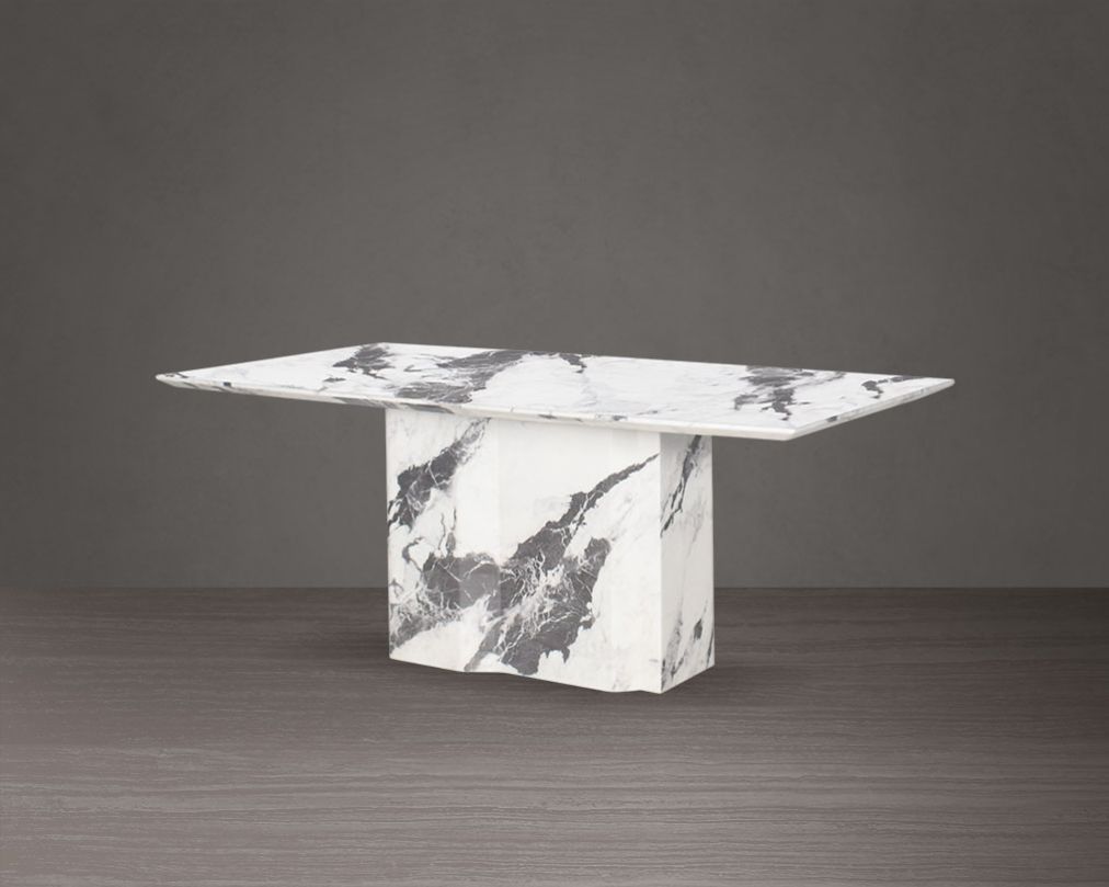 Incencio 6 Seater Marble Dining Table