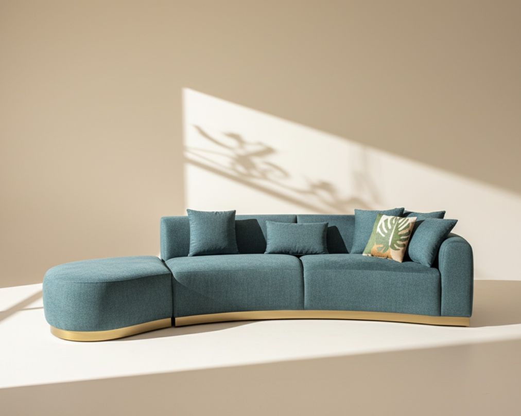 Rio Fabric Sectional Sofa