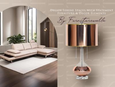  Design Serene Spaces with Statement Furniture & Decor Elements by Furniturewalla.